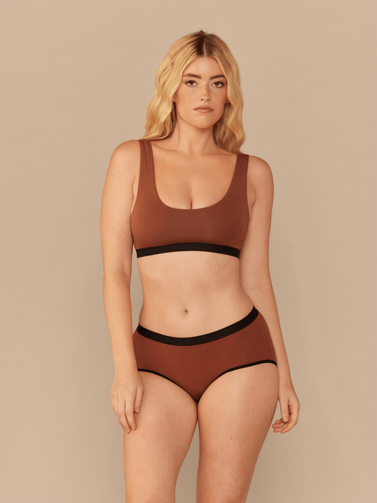 UltraModal™ Core Scoop Bralette | Cedar Wood