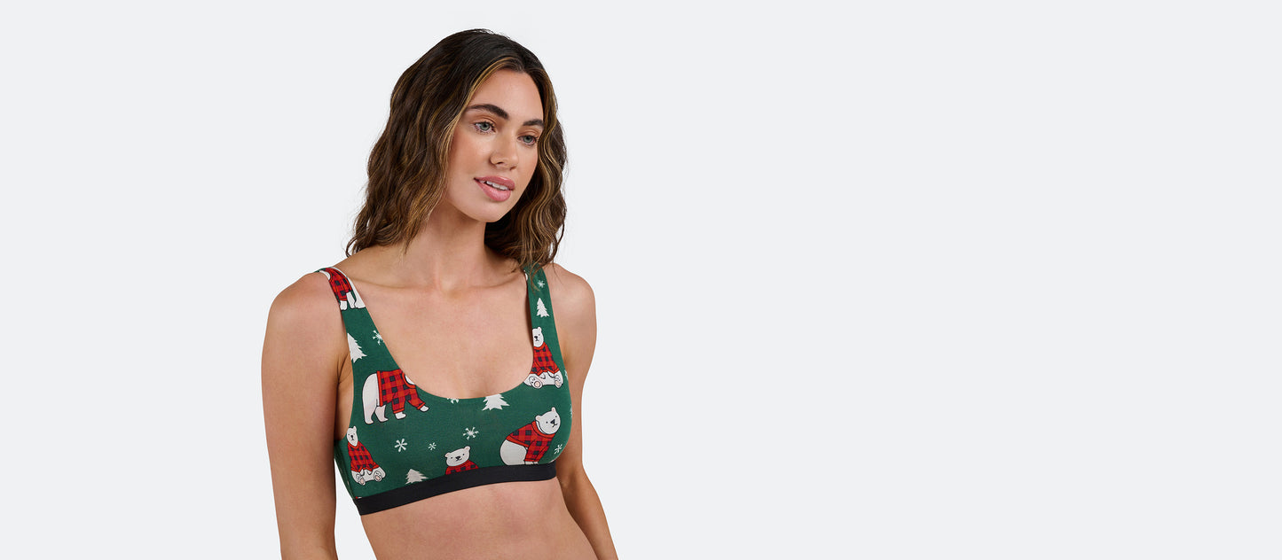 U-Back Bralette | Cozy Bears