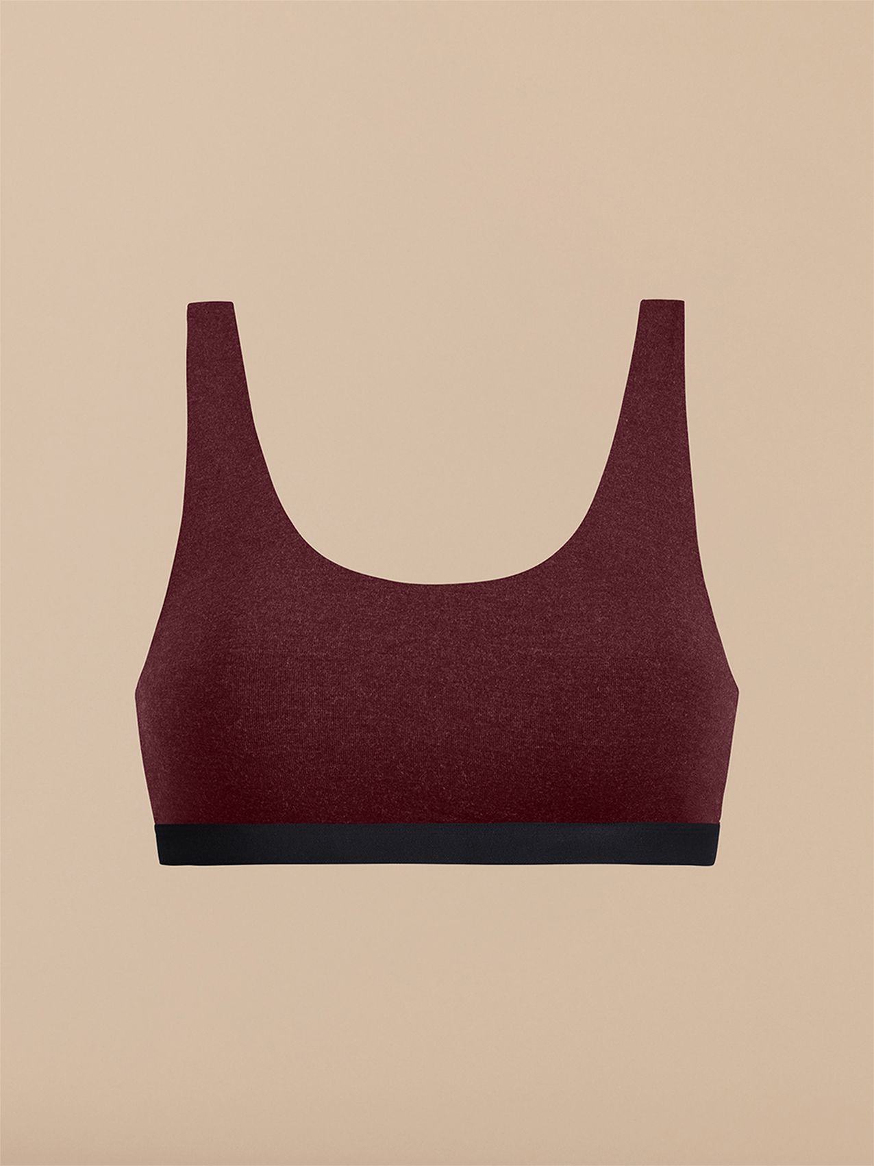 U-Back Bralette | Heather Wine