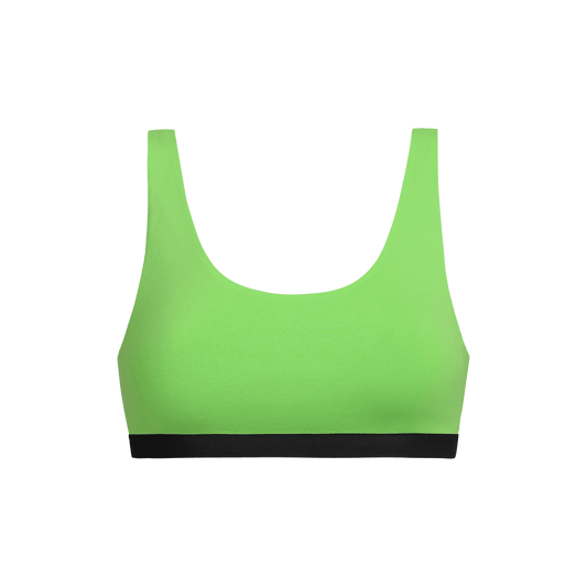 UltraModal™ Core Scoop Bralette | Neon Green