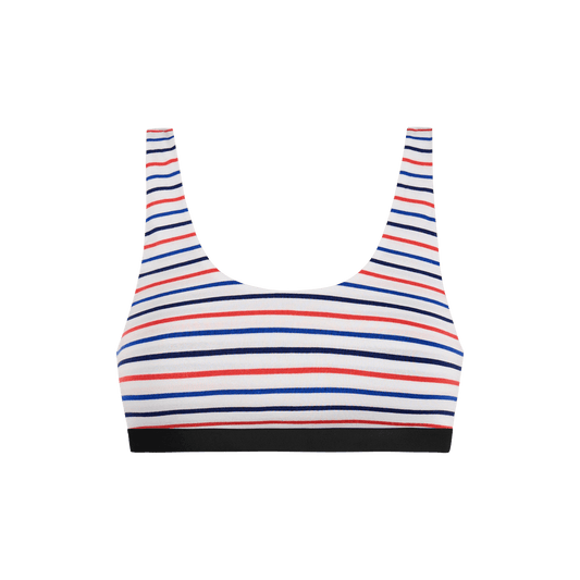 UltraModal™ Core Scoop Bralette | Sail Stripe