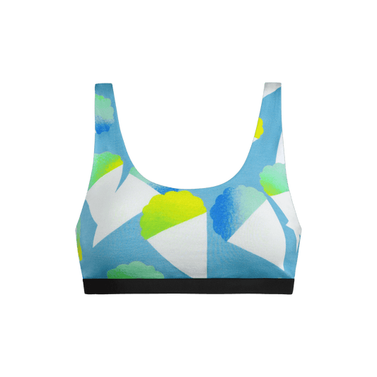 Curvy U-Back Bralette | Snow Cone