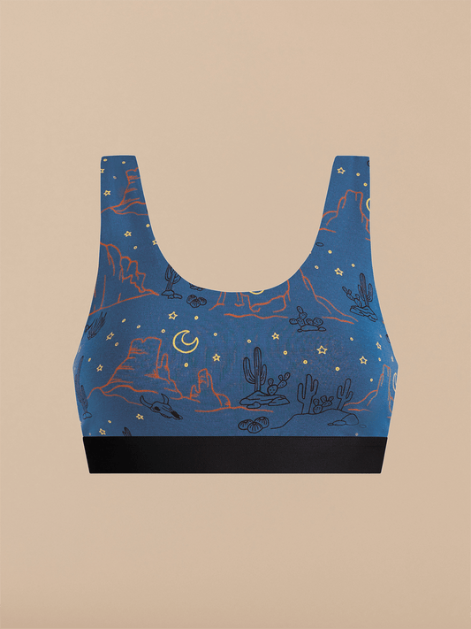 Curvy UltraModal™ Core Scoop Bralette | Desert Sky