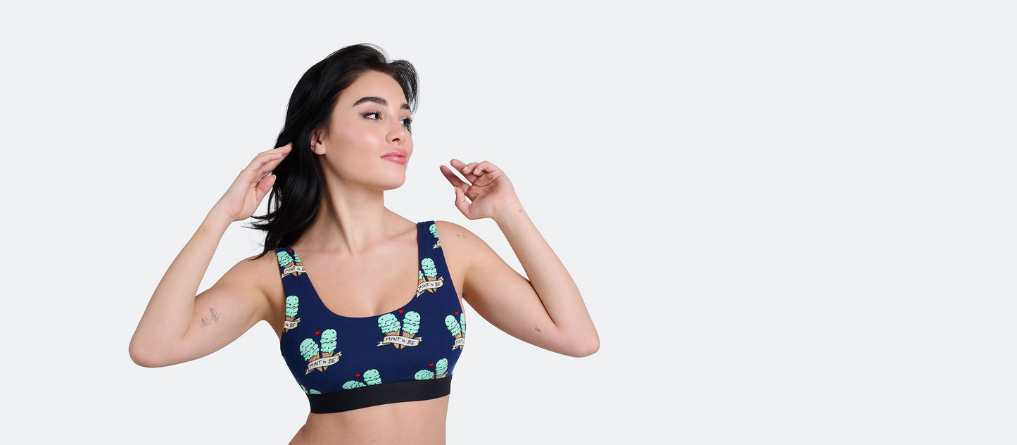 Curvy U-Back Bralette | Mint To Be