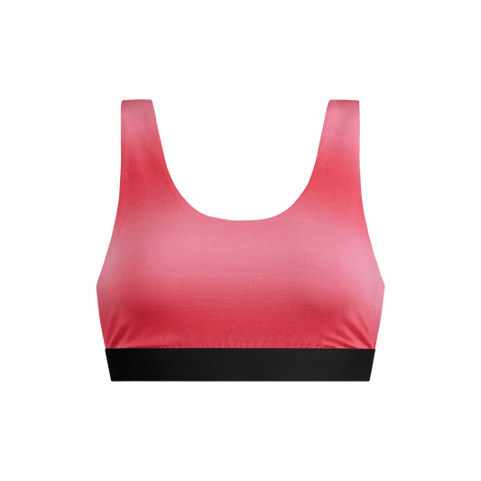 Curvy U-Back Bralette | Pink Ombre