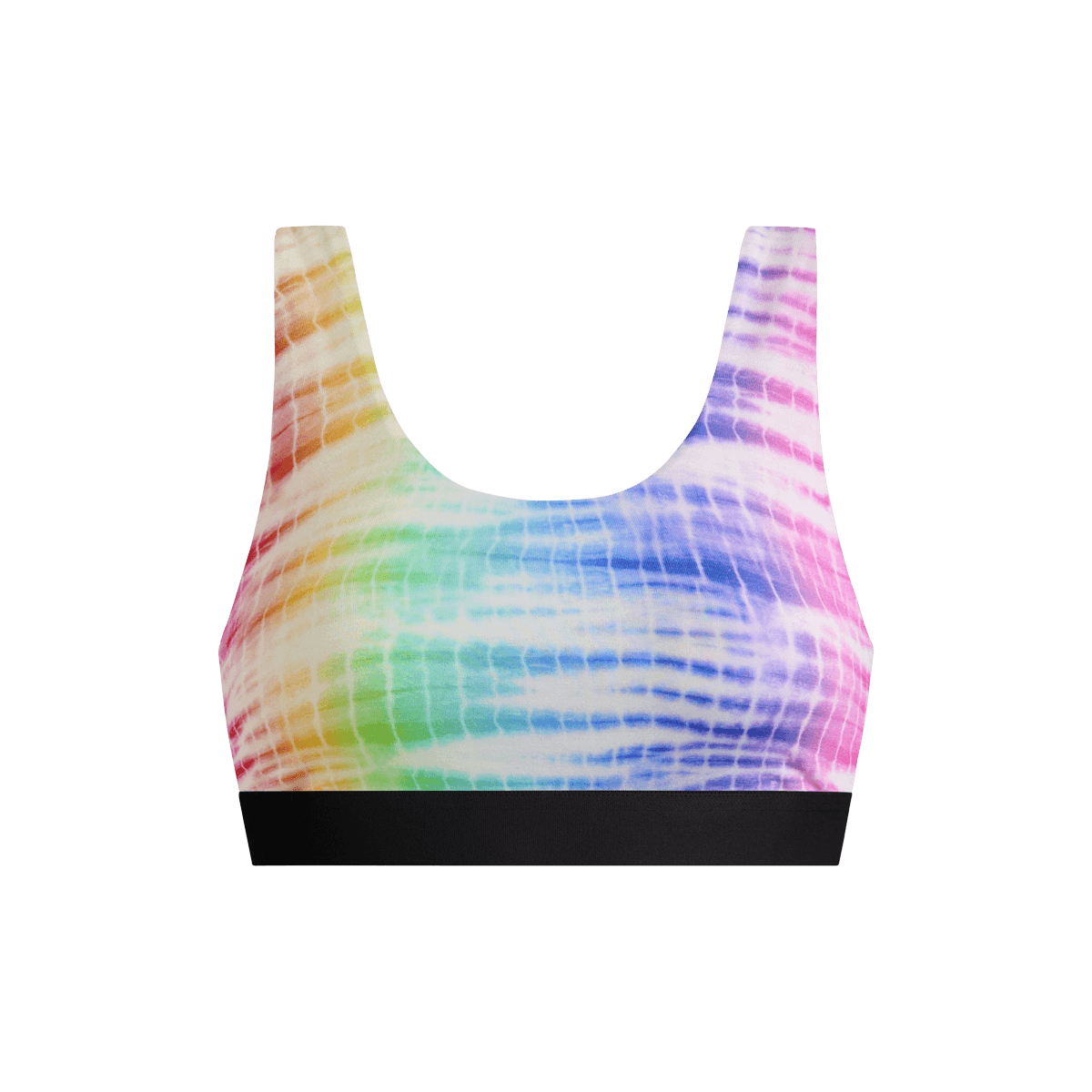 Curvy U-Back Bralette | Rainbow Daze