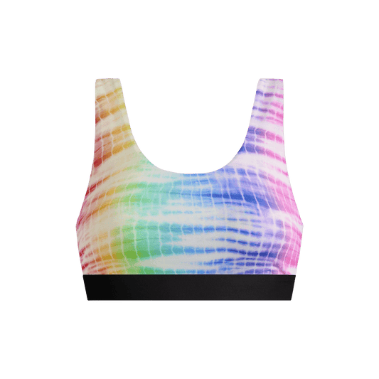 Curvy U-Back Bralette | Rainbow Daze