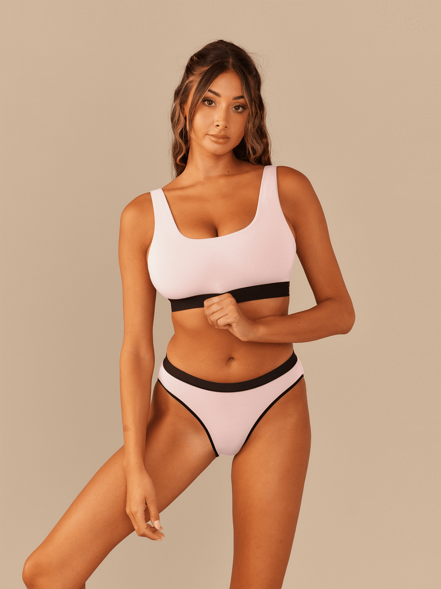 Curvy UltraModal™ Core Scoop Bralette | Peony