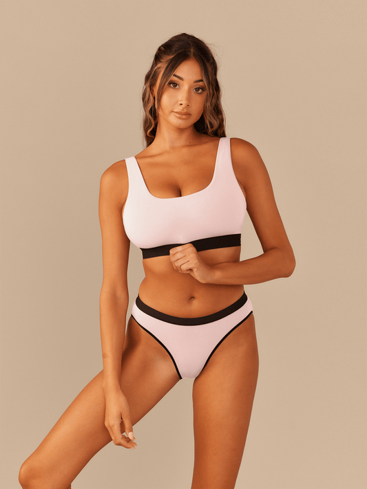 Curvy UltraModal™ Core Scoop Bralette | Peony