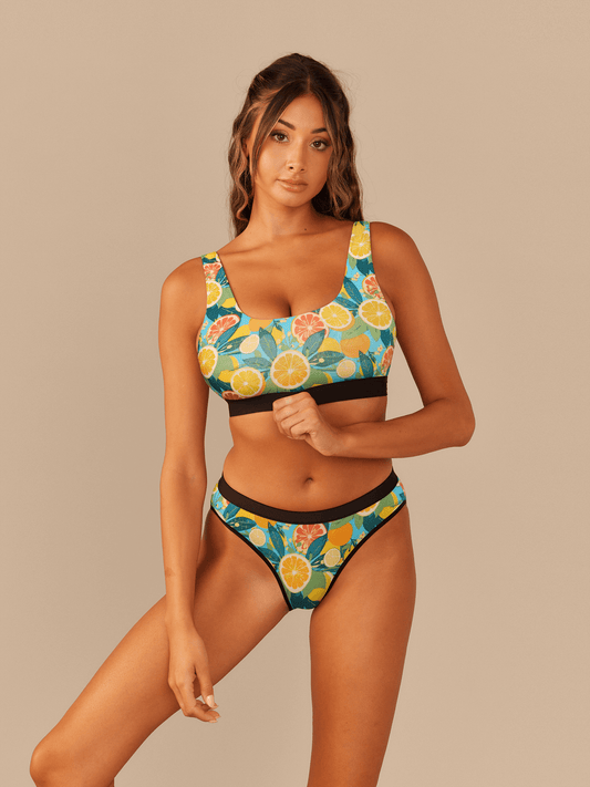 Curvy UltraModal™ Core Scoop Bralette | Sicilian Oranges
