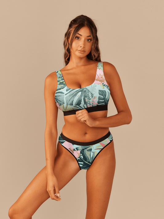 Curvy UltraModal™ Core Scoop Bralette | Hibiscus