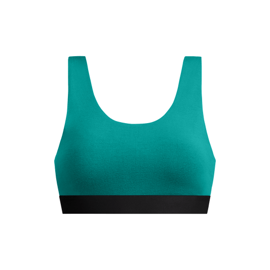 Curvy UltraModal™ Core Scoop Bralette | Turquoise
