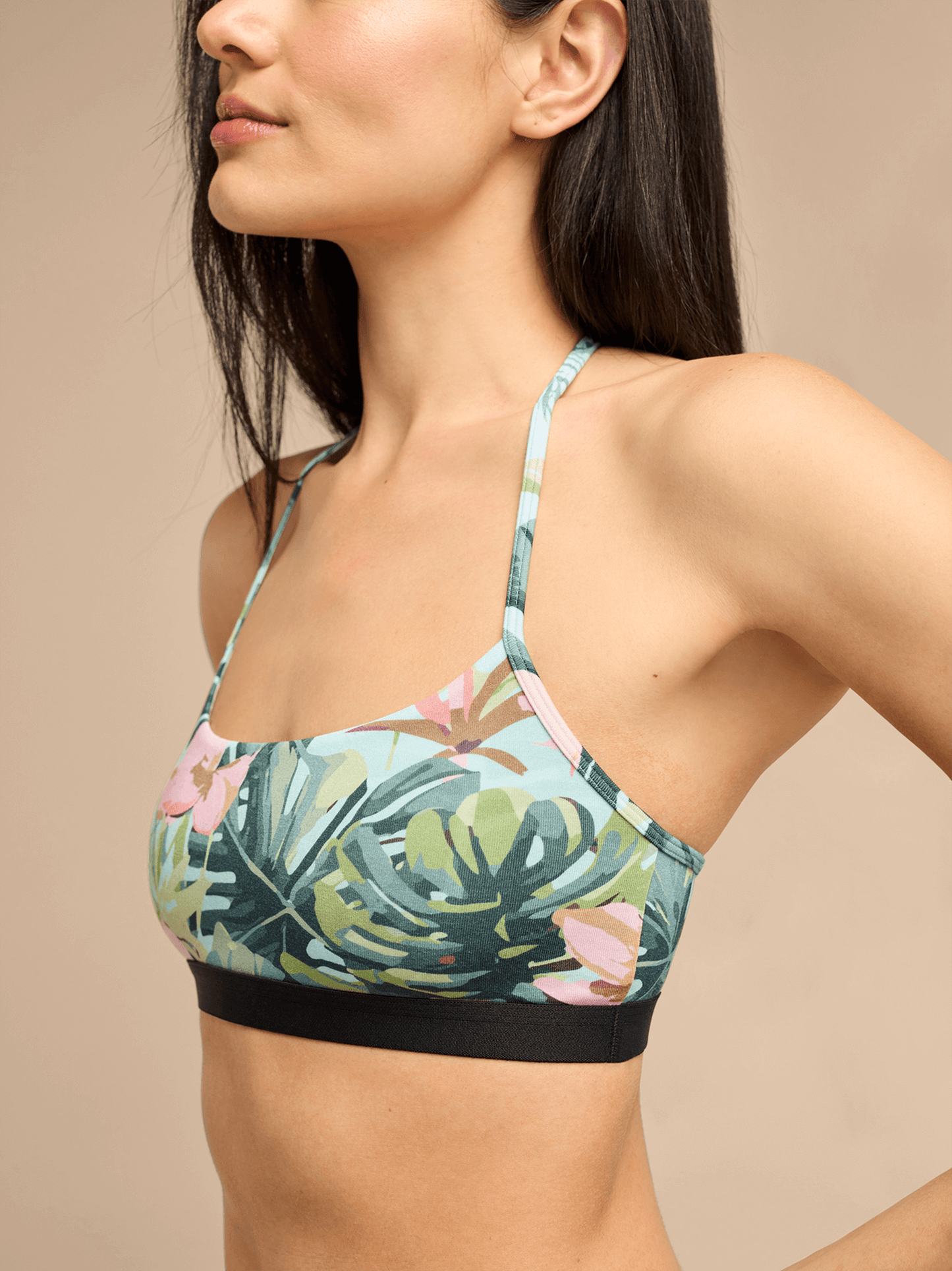 UltraModal™ Core T-Back Bralette | Hibiscus