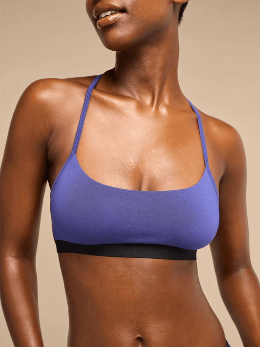 UltraModal™ Core T-Back Bralette | Berry Blue