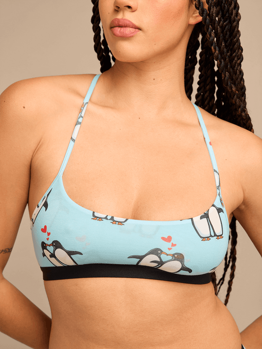 UltraModal™ Core T-Back Bralette | You're My Penguin