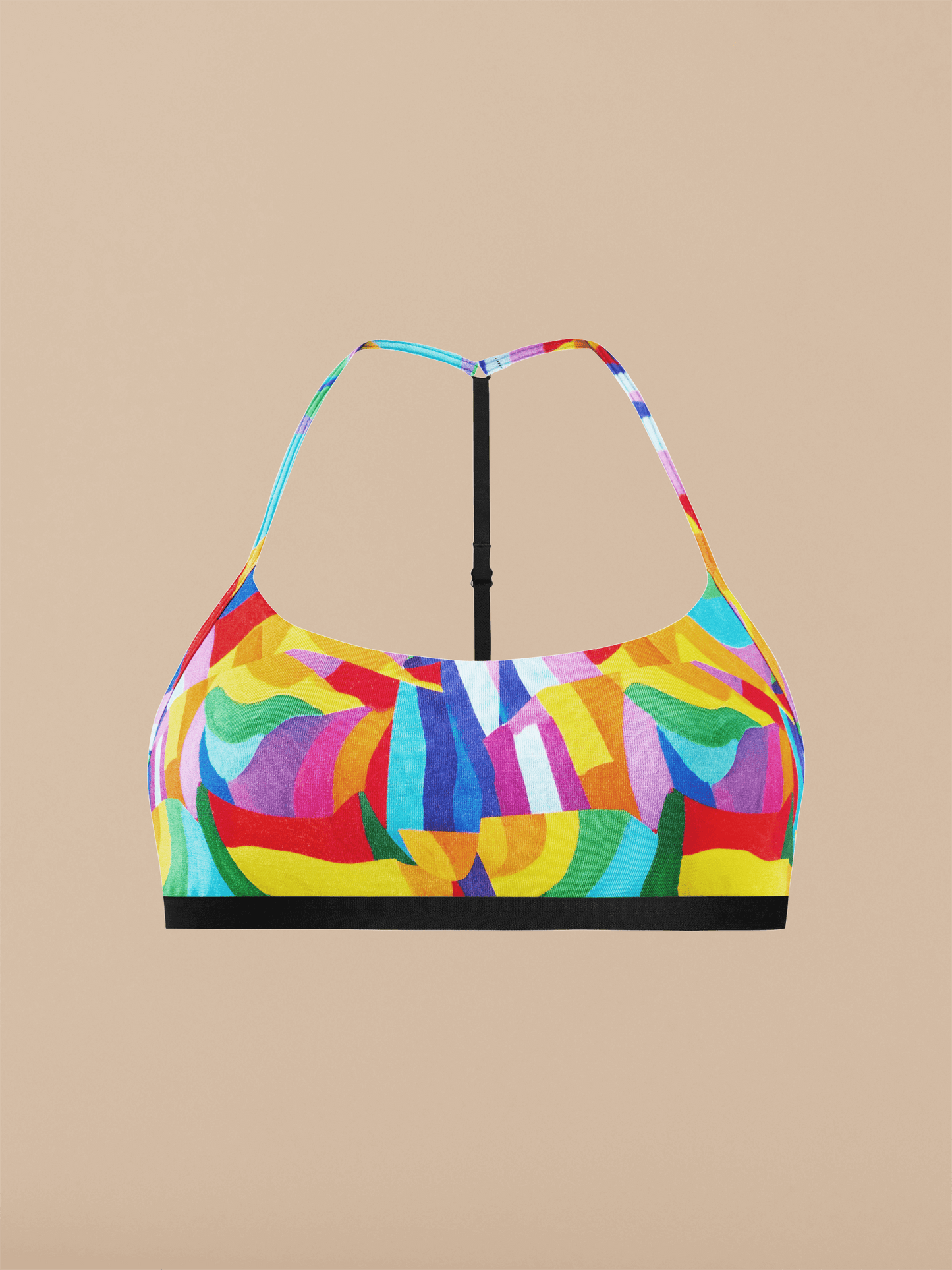 UltraModal™ Core T-Back Bralette | Painted Pride