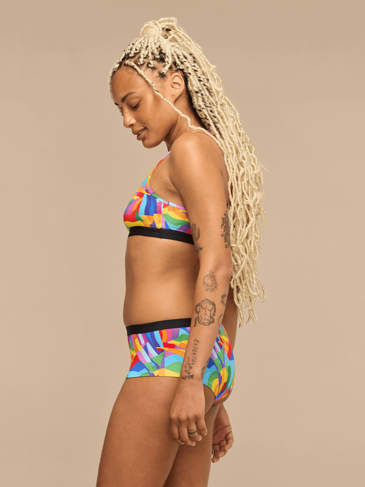 UltraModal™ Core T-Back Bralette | Painted Pride