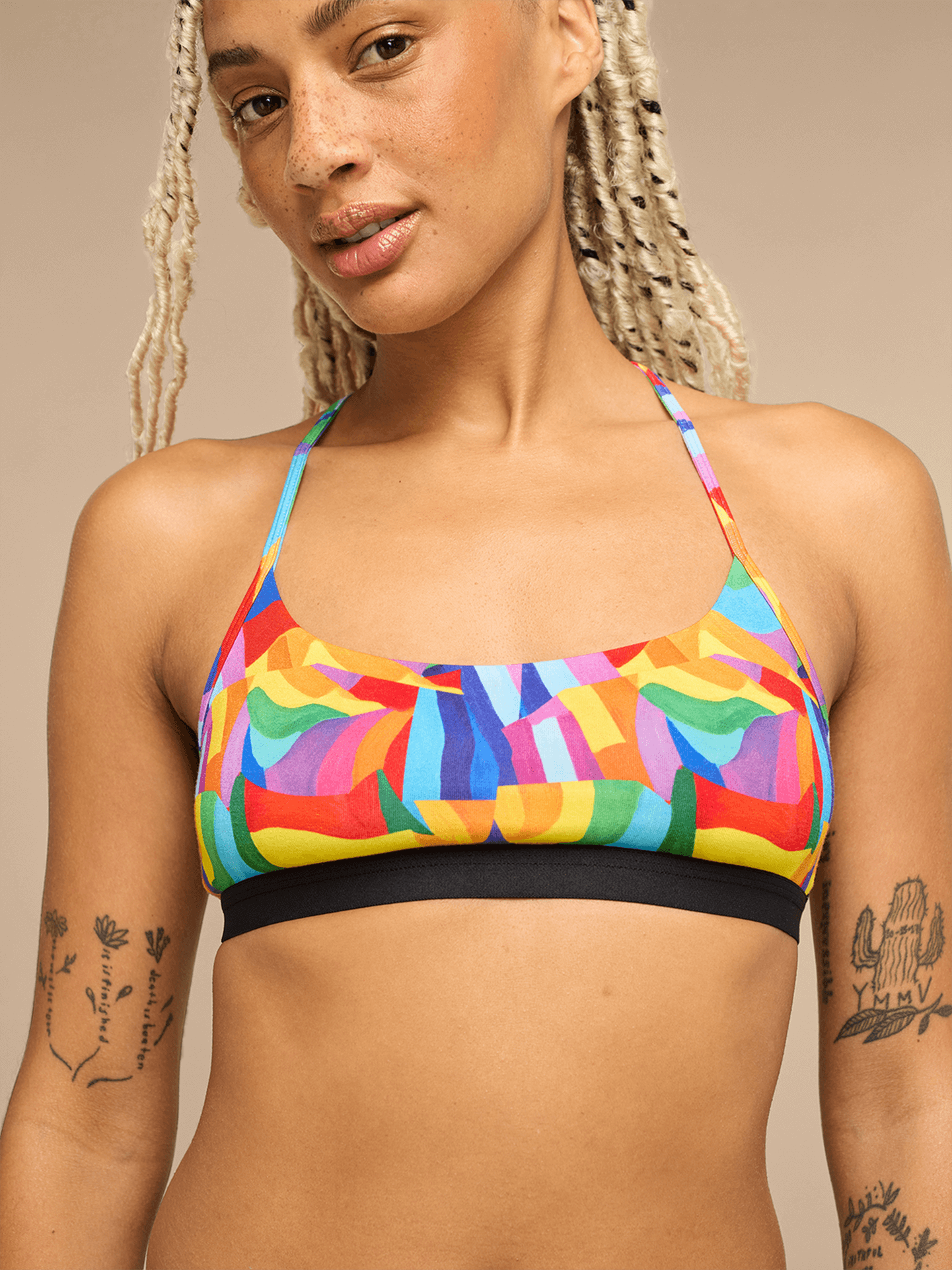 UltraModal™ Core T-Back Bralette | Painted Pride