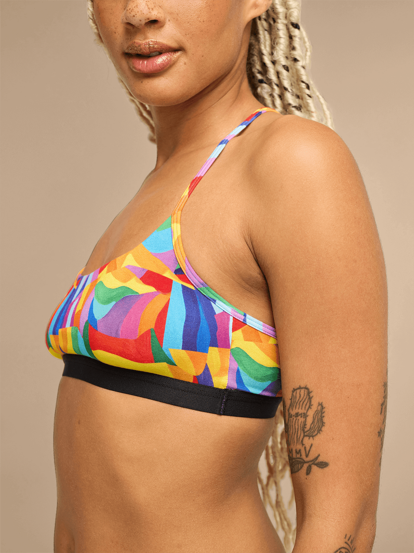 UltraModal™ Core T-Back Bralette | Painted Pride