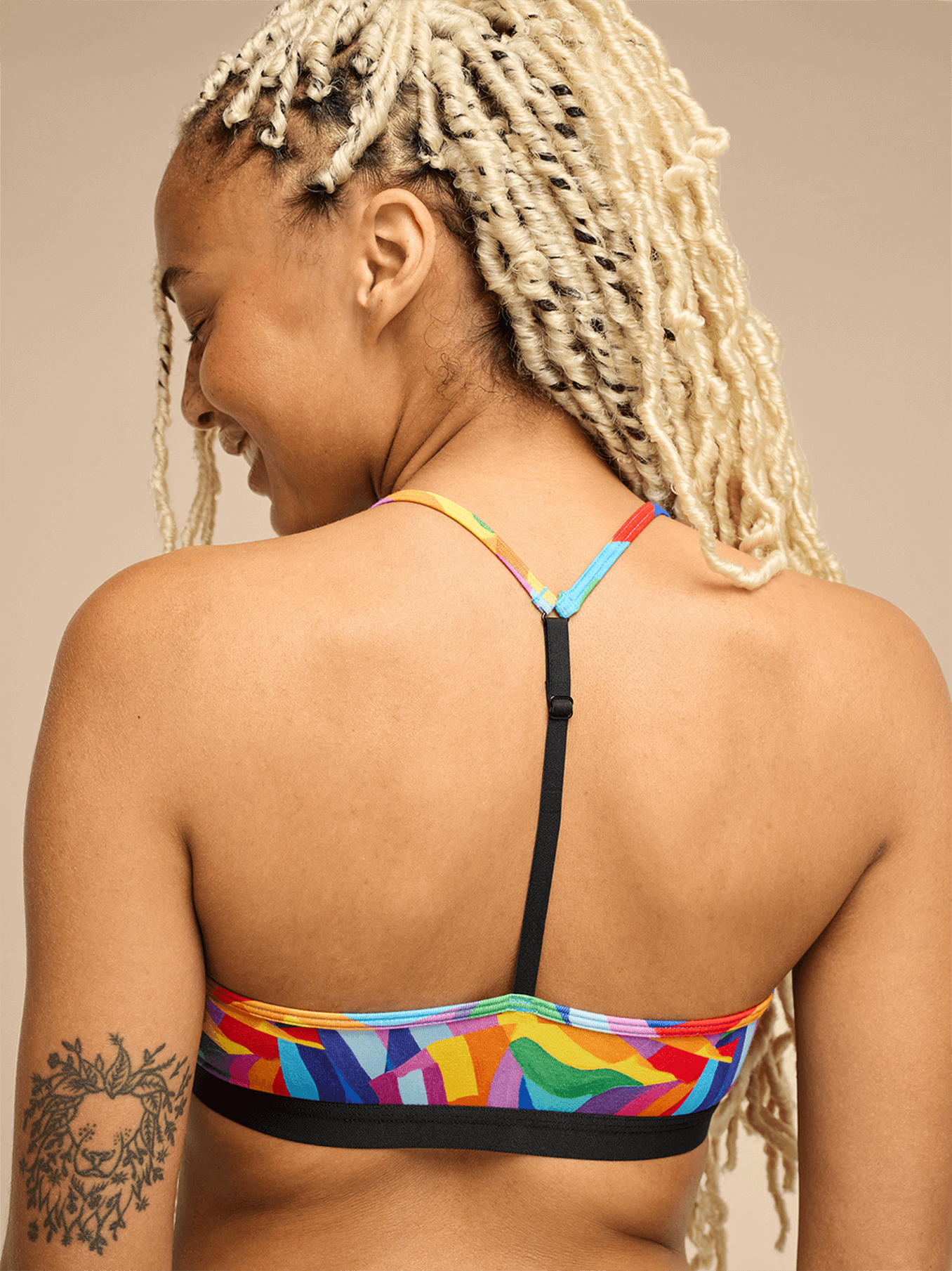 UltraModal™ Core T-Back Bralette | Painted Pride