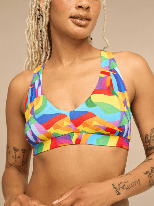 UltraModal™ FeelFree Racerback Bralette | Painted Pride