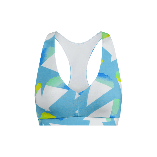 FeelFree Racerback Bralette | Snow Cone