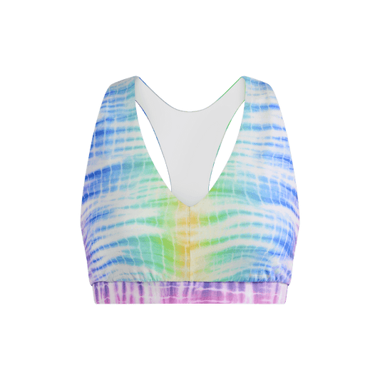 Curvy UltraModal™ FeelFree Racerback Bralette | Rainbow Daze