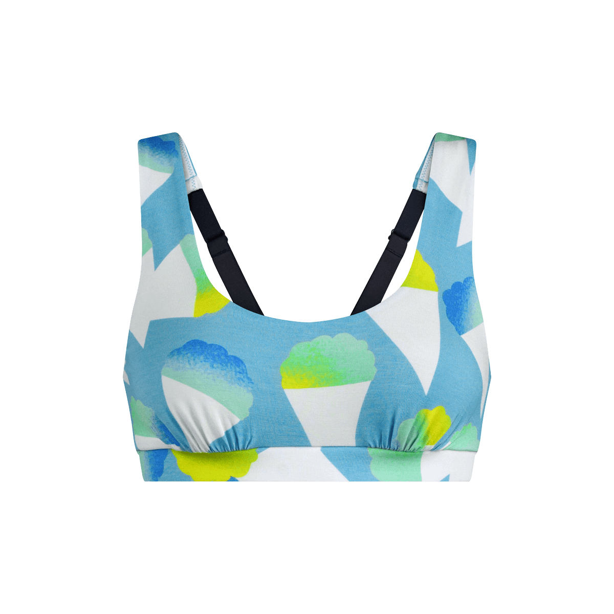 FeelFree Square Neck Bralette | Snow Cone