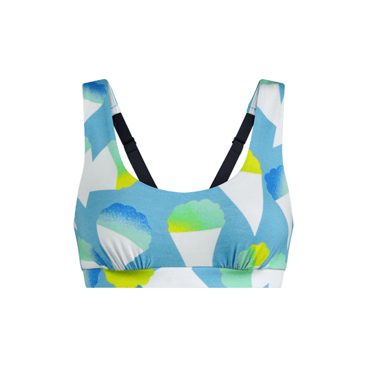 FeelFree Square Neck Bralette | Snow Cone