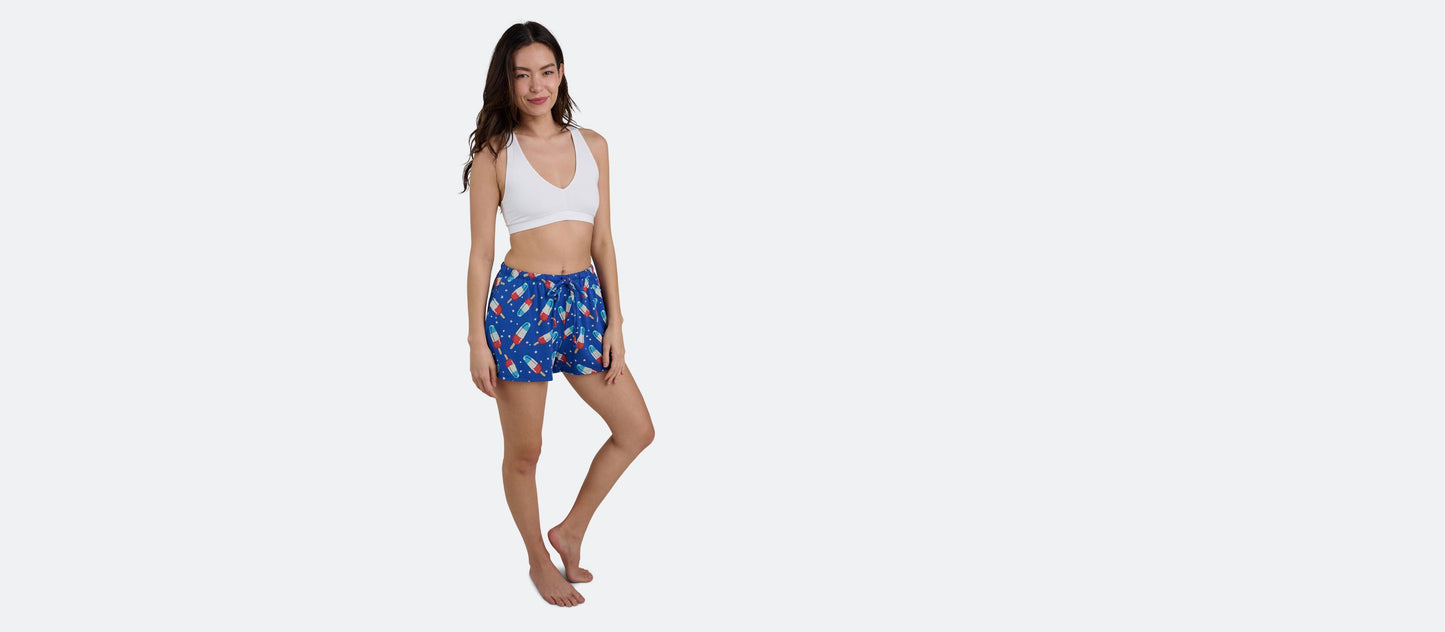 Women's Modal Short | Patriotic Pops