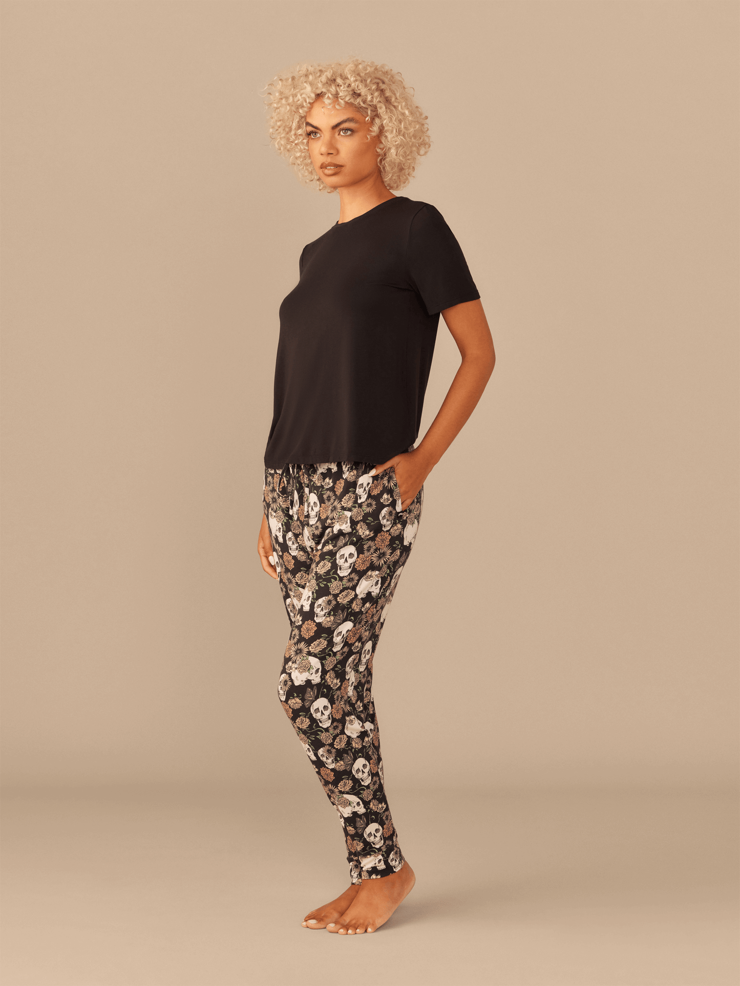 Women's Modal Jogger | Dead Flowers