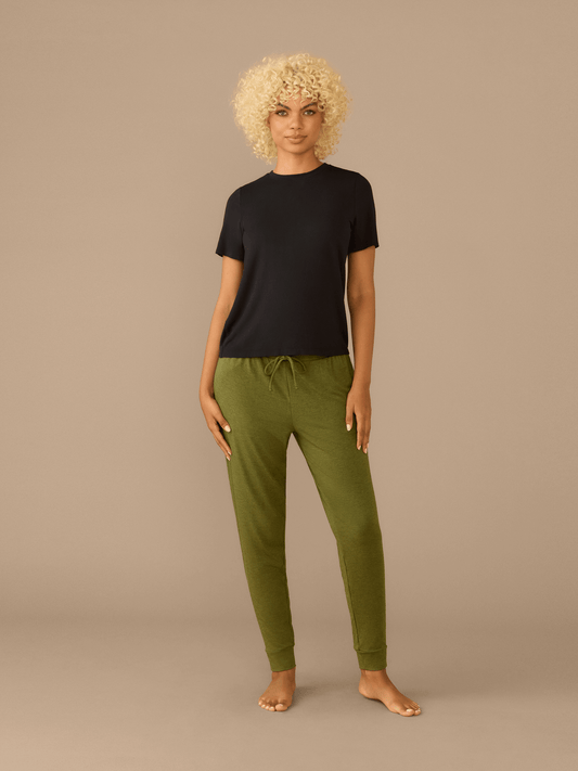 Women's Modal Jogger | Heather Olive