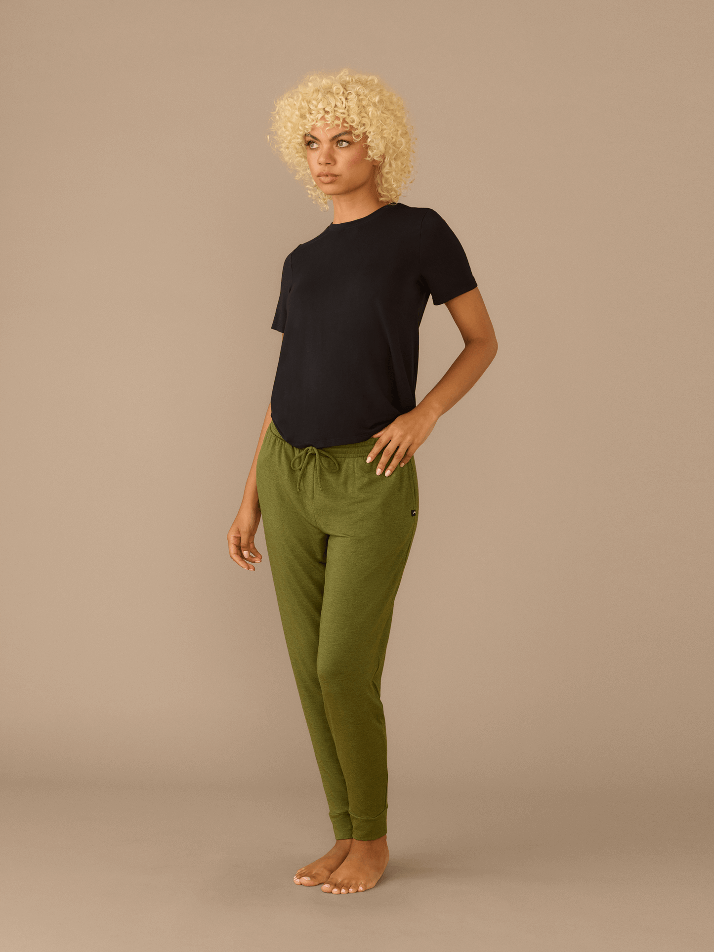 Women's Modal Jogger | Heather Olive