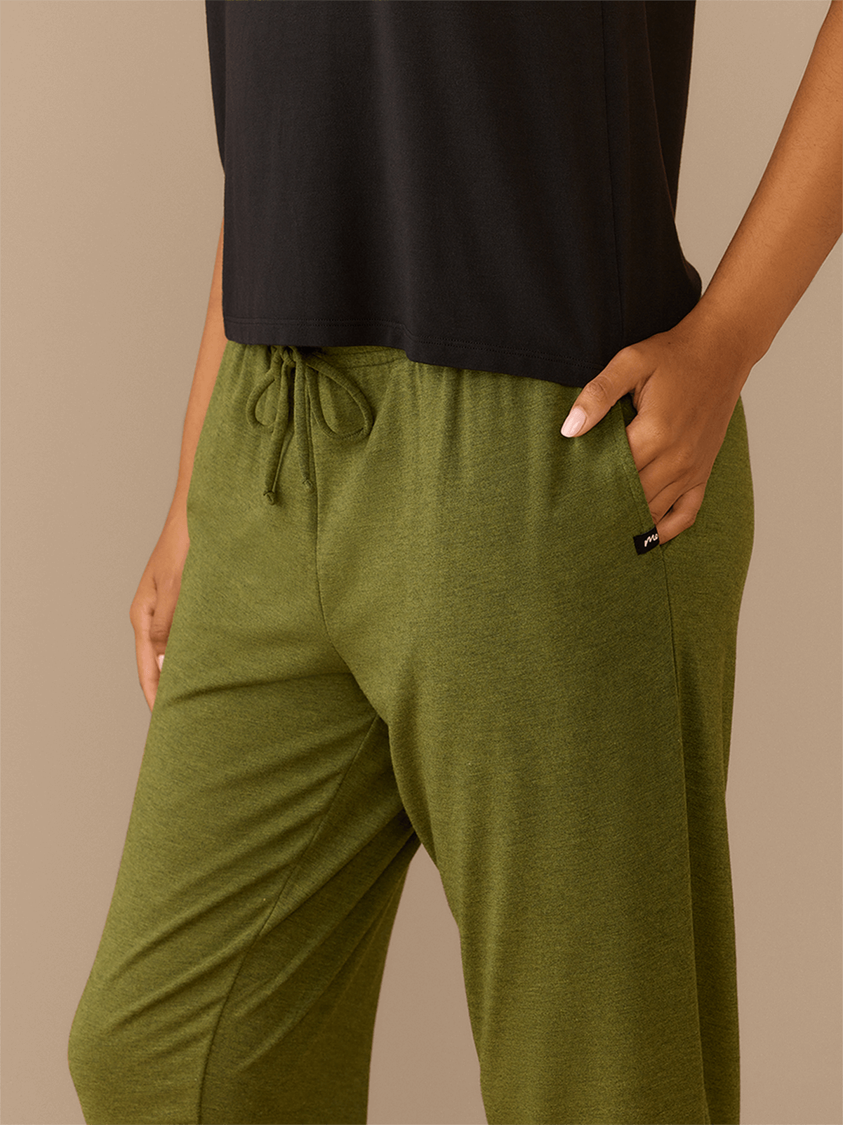 Women's Modal Jogger | Heather Olive