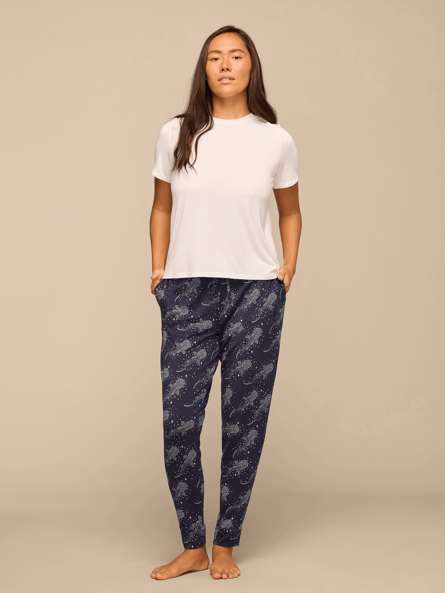 Women's Modal Jogger | Starry Sharks