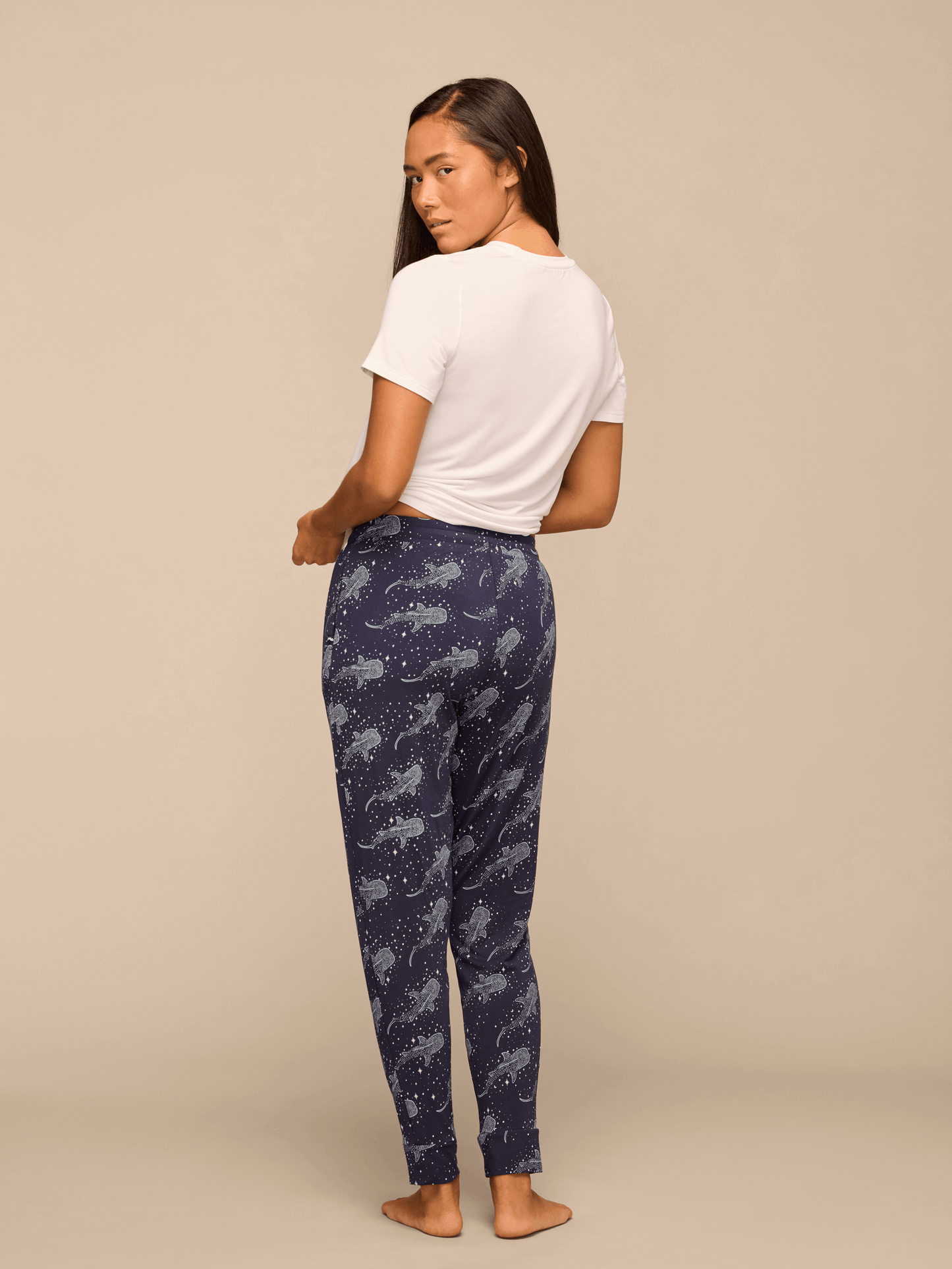 Women's Modal Jogger | Starry Sharks