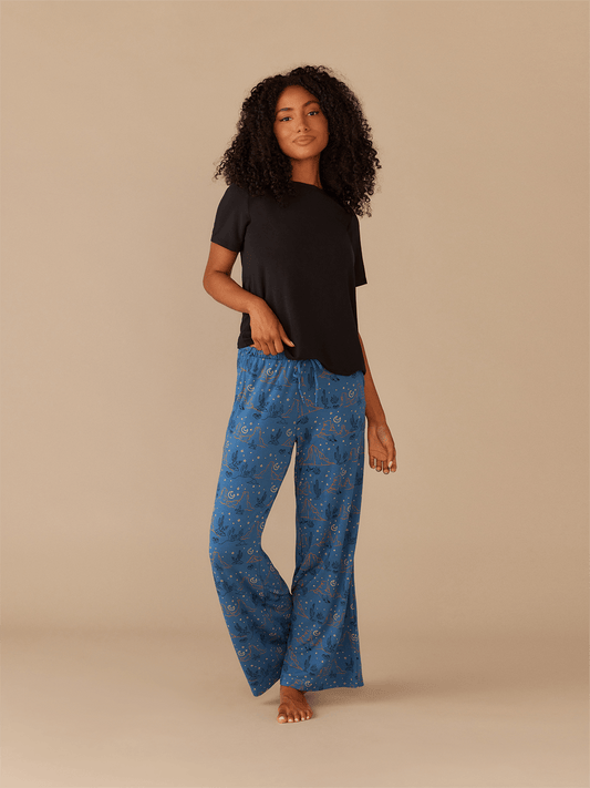 Women's Modal Wide Leg Pant | Desert Sky