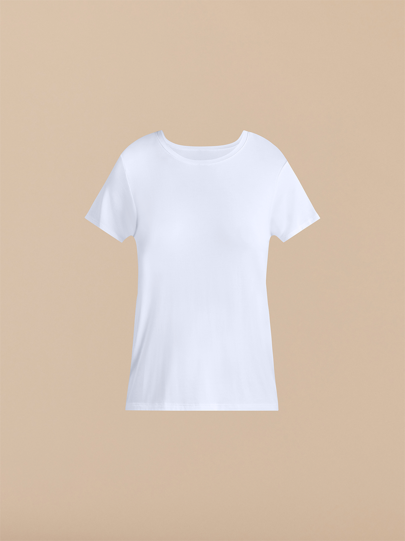 Women's Modal Crew Tee | White