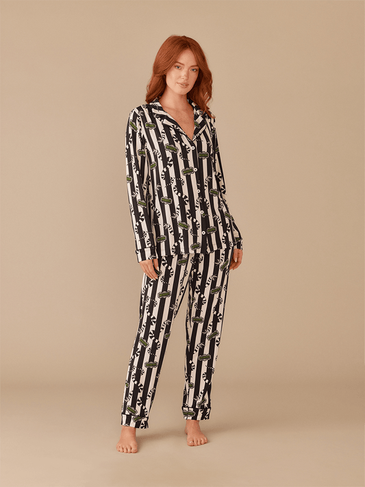 Women's Longsleeve Modal PJ Set | Beetlejuice