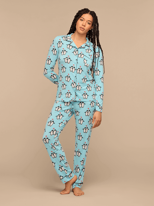 UltraModal™ Longsleeve PJ Set - Women's | You're My Penguin