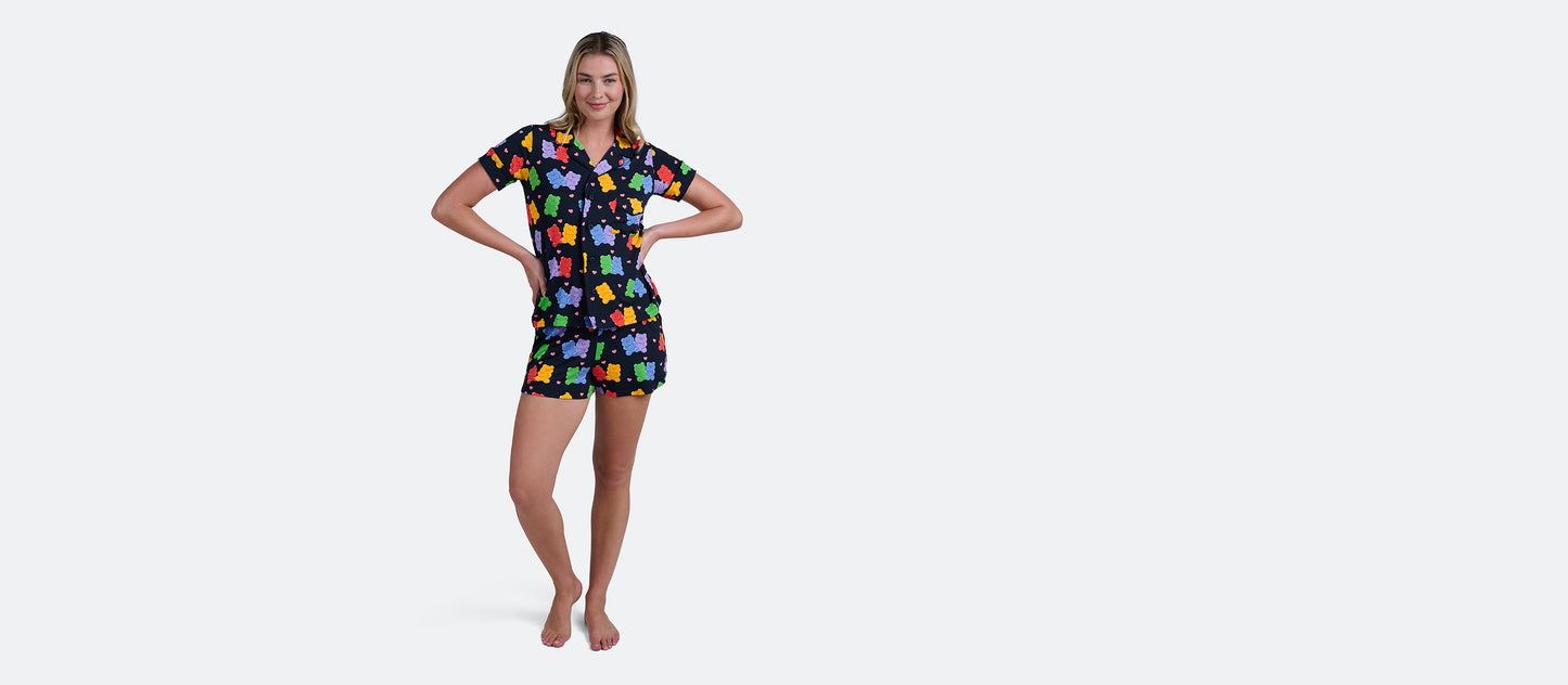 Women's Shortsleeve Modal PJ Set | Yummy Gummies