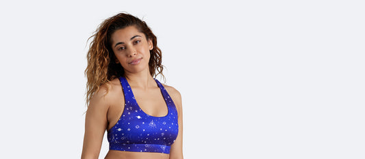 MoveMe Racerback Sports Bra | OuterSpaced