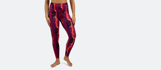 MoveMe Classic Legging | Fuchsia Tie Dye