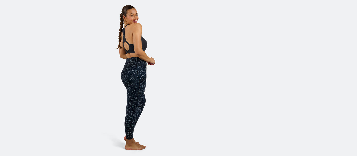 MoveMe Side Pocket Legging | Yoga Bears