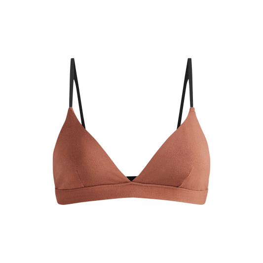 FeelFree Triangle Bralette | Cedar Wood