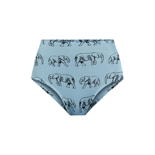 MoveMe High-Waisted Cheeky | Elephants