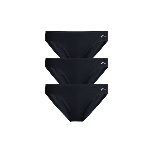 Breathe Bikini 3-Pack | Black Pack