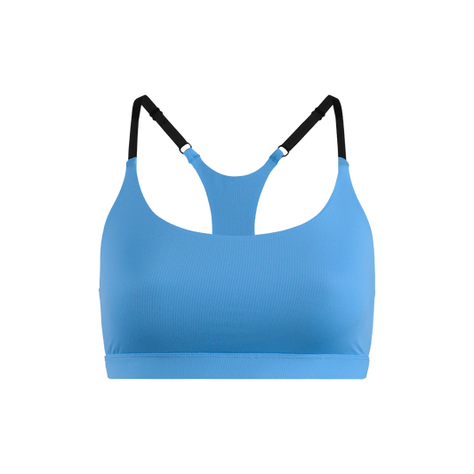 MoveMe Racerback Bralette | Blue Sky