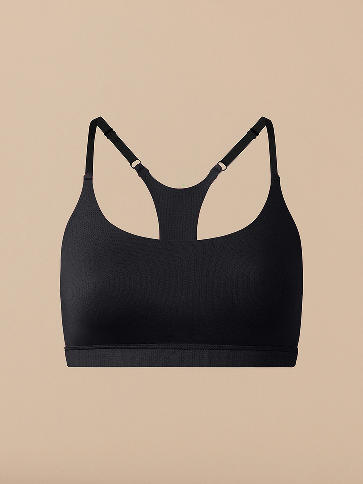 Breathe Racerback Bralette | Black