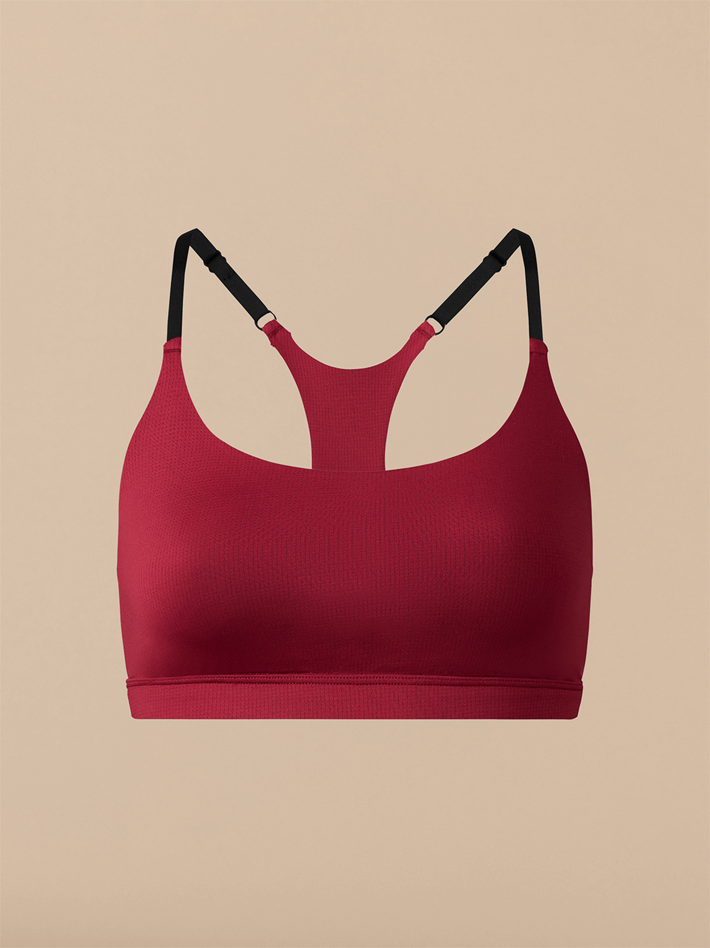 Breathe Racerback Bralette | Cabernet